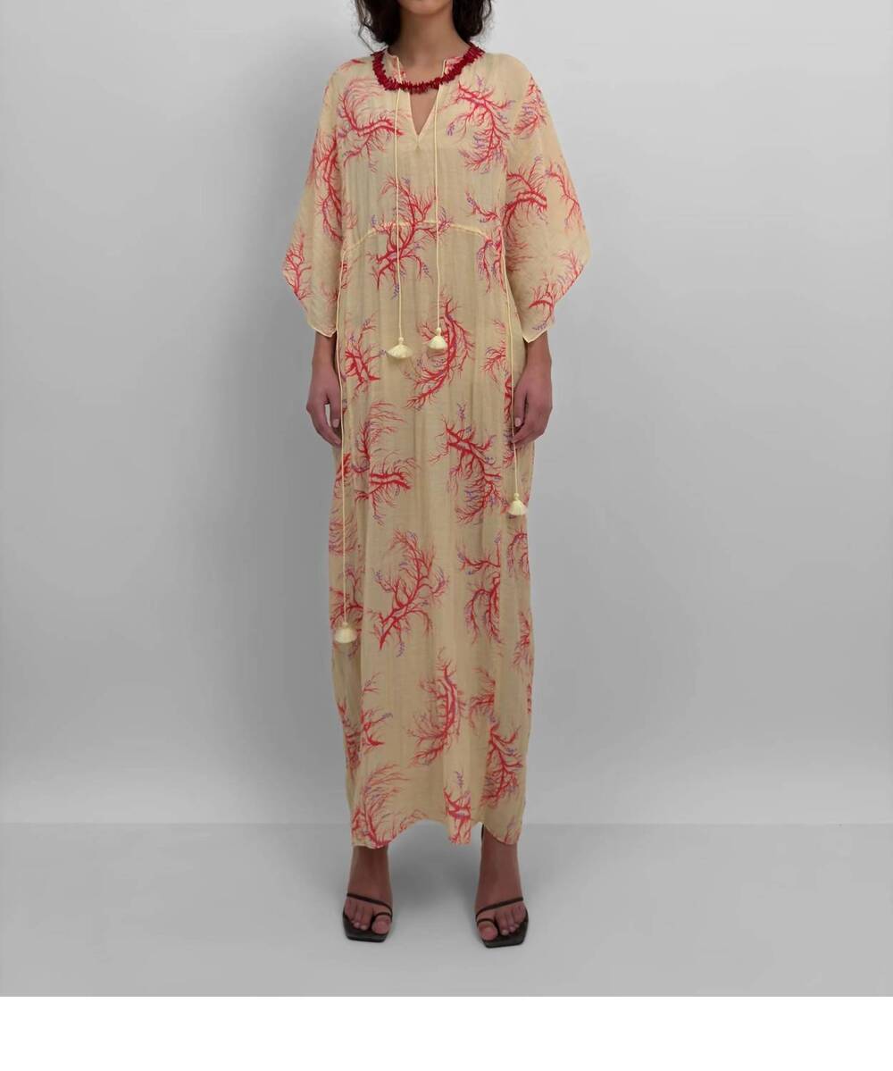 NEW RODEBJER begonia maxi dress in seaweed
